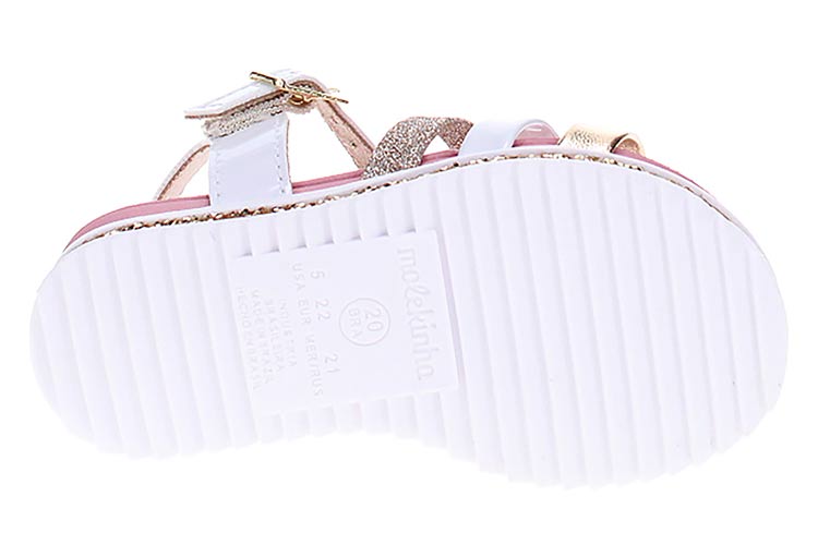 SANDALIAS NIÑA MOLEKINHA BLANCO 2724.104 - 6