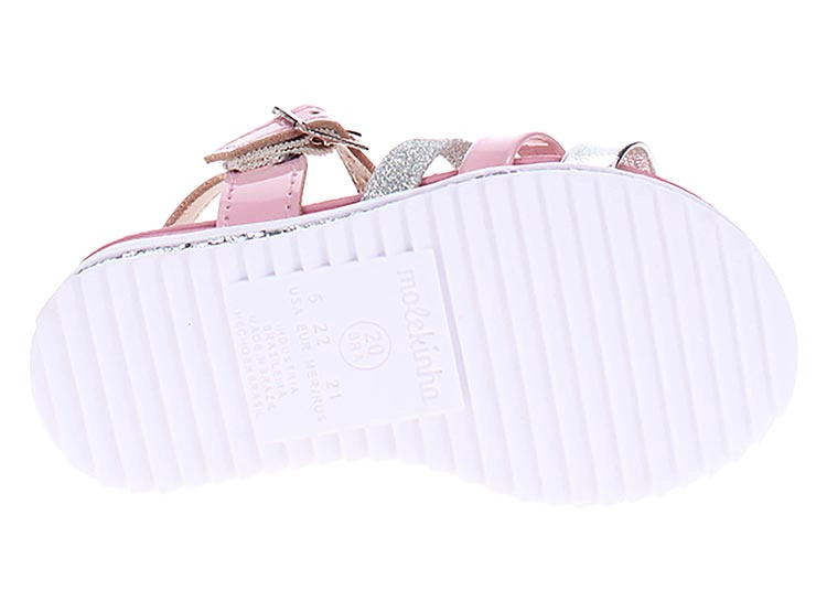 SANDALIAS NIÑA MOLEKINHA ROSADO - 6