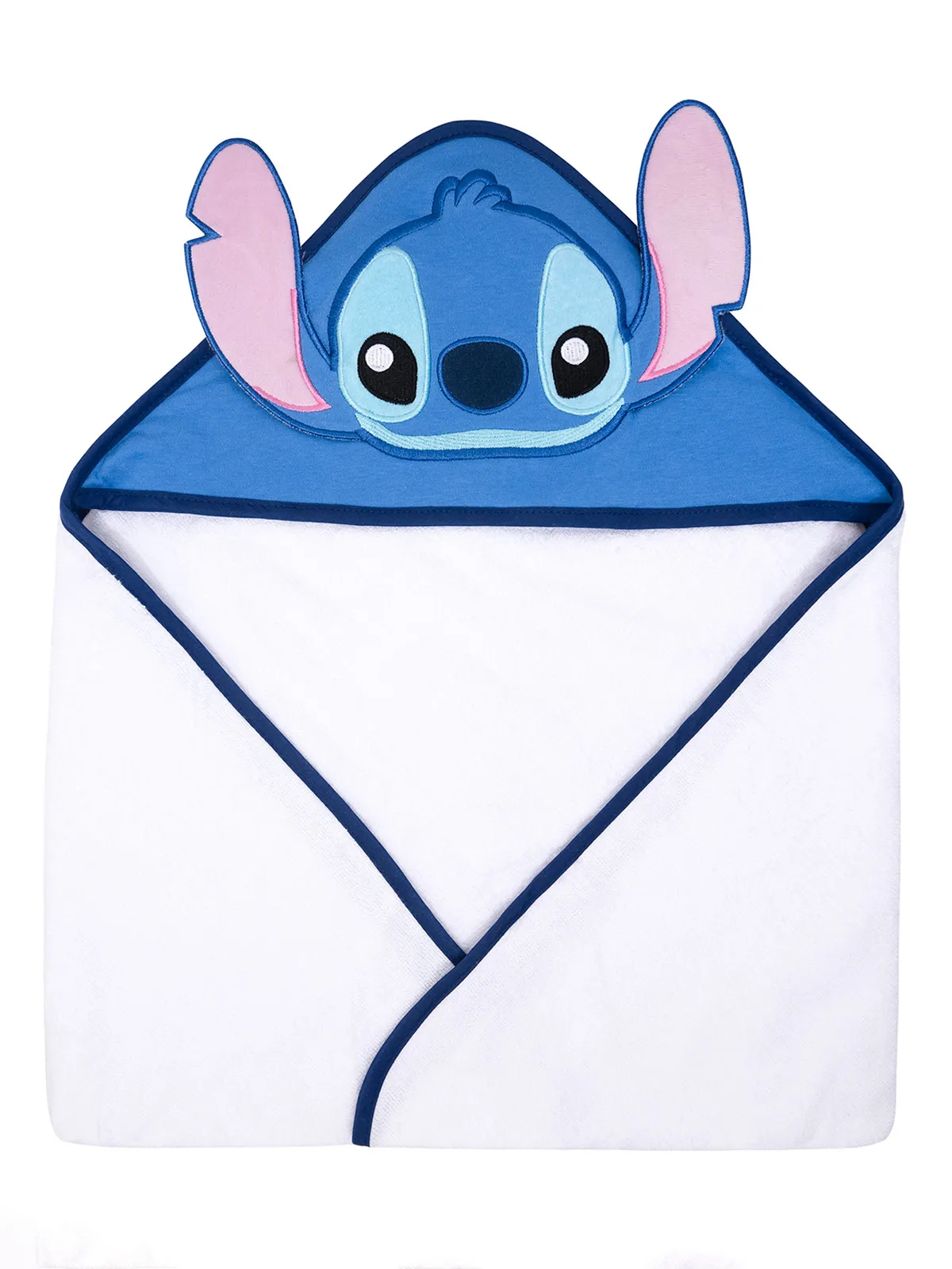 TOALLA ALGODÓN UNISEX BAMBINO AZUL CAPUCHA STITCH - 2