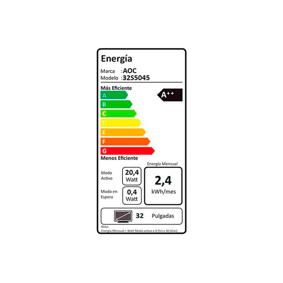 SMART TV AOC LED HD 32” 32S5045 - 10