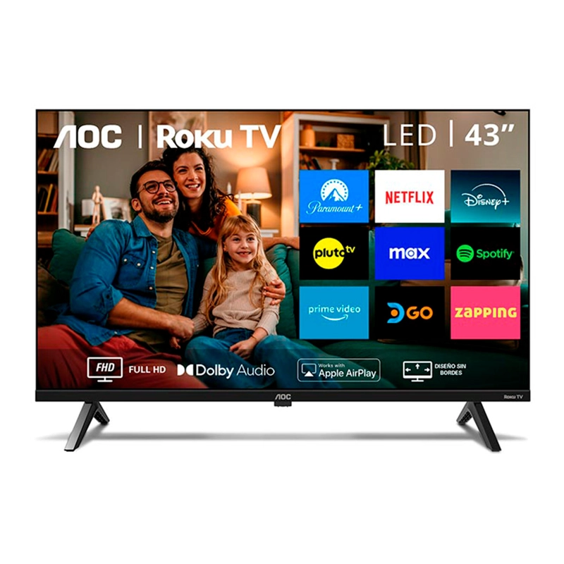 SMART TV AOC LED FHD 43” 43S5045 - 2