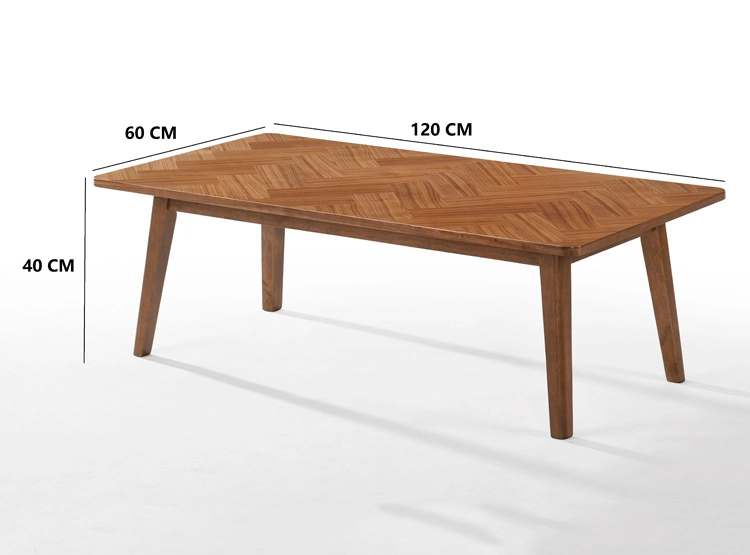 MESA DE CENTRO RIPLEY HOME CHEVRON MID CENTURY - 4