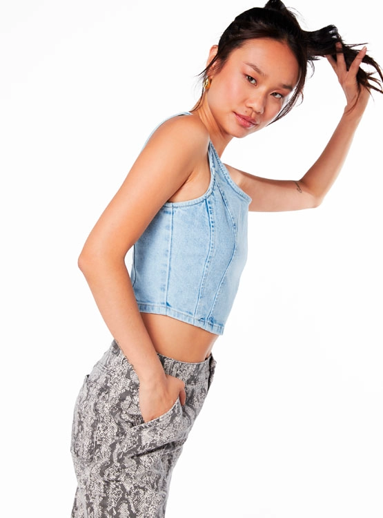 POLERA SIN MANGAS ALGODÓN MUJER EFESIS KIKA - 2