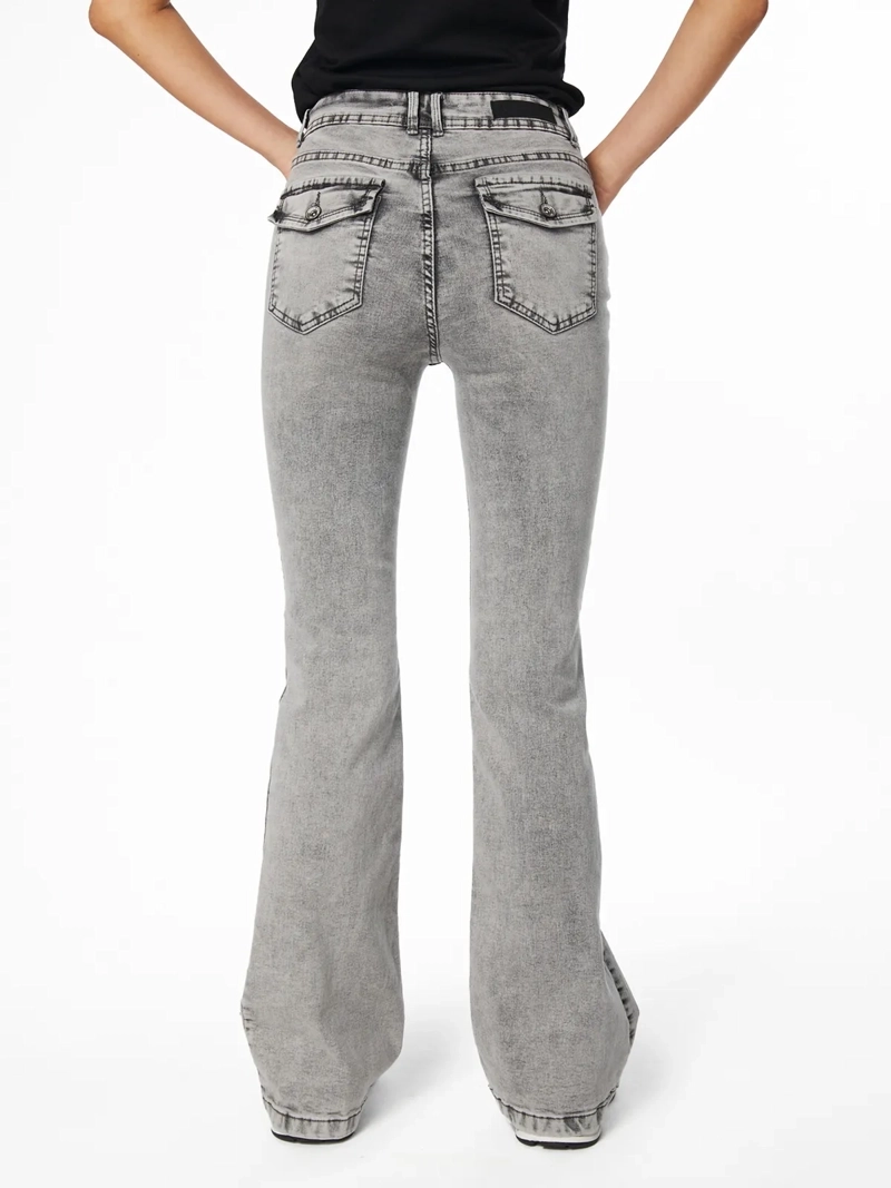 JEANS ALGODÓN MUJER EFESIS FEEL GREY - 4