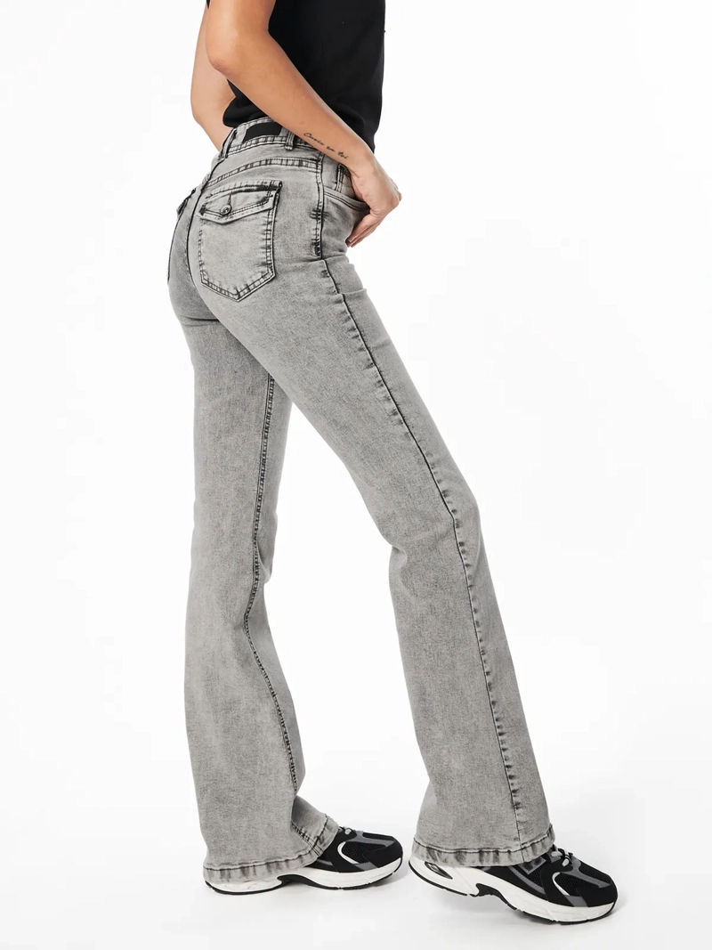 JEANS ALGODÓN MUJER EFESIS FEEL GREY - 3