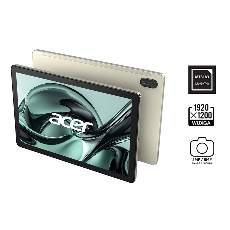 TABLET ACER ICONIA TAB M10 / 10.1" / 128GB / WIFI / CHAMPAGNE GREY - 1