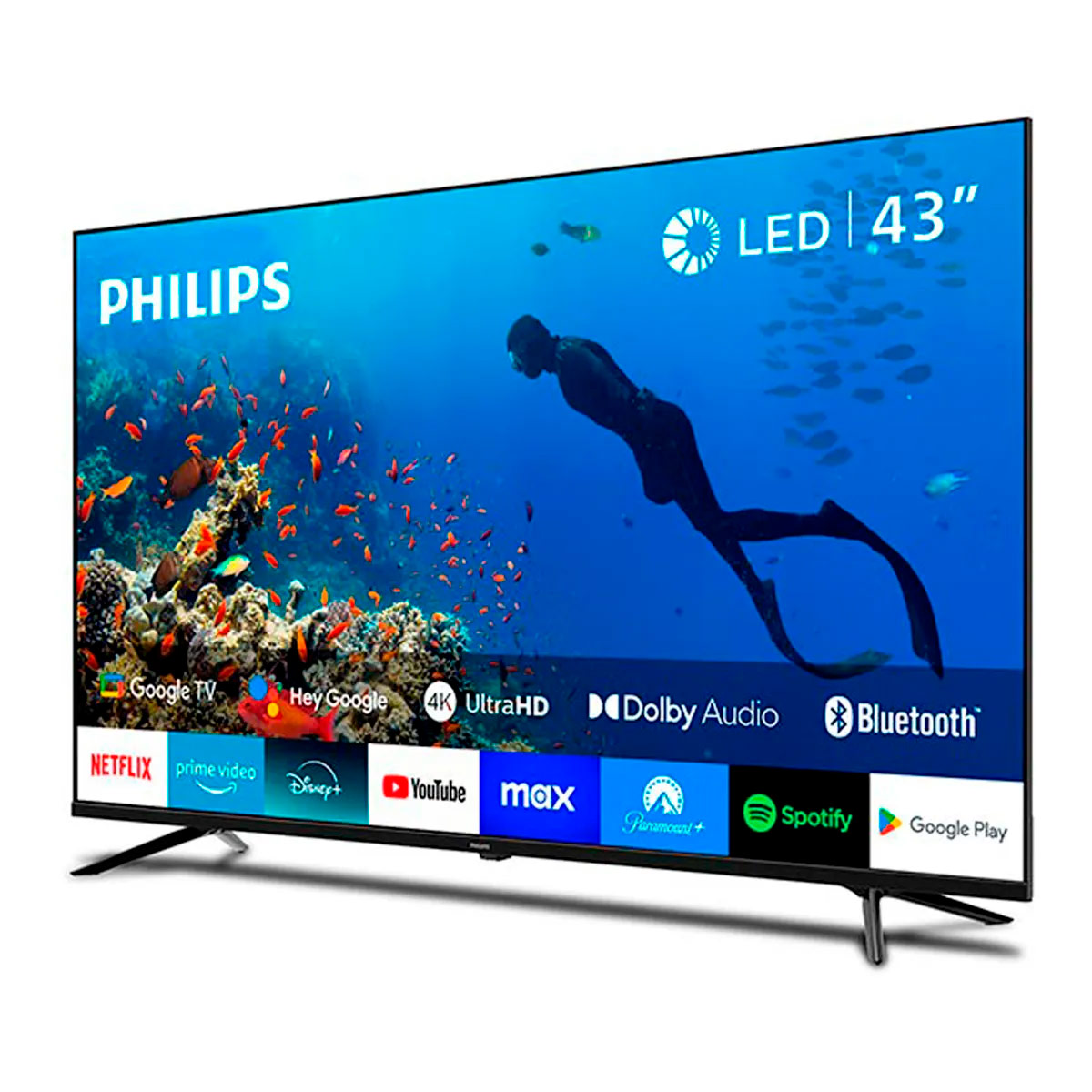 SMART TV PHILIPS LED 4K UHD 43” 43PUD7019 - 4