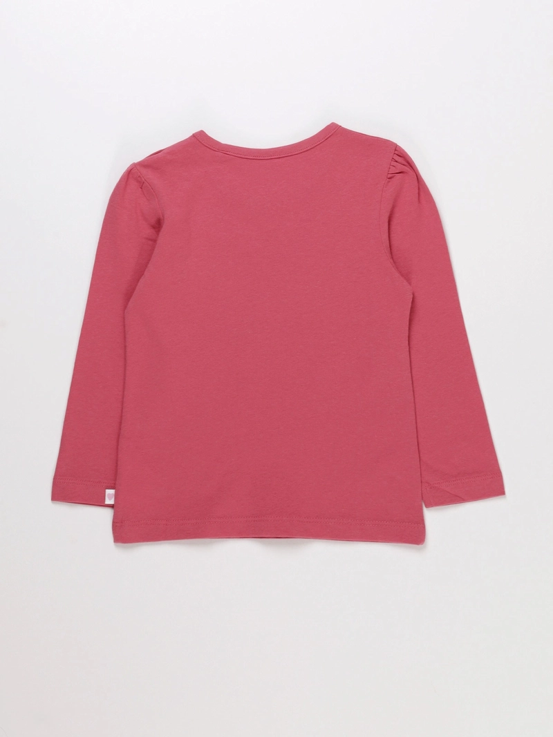 POLERA MANGA LARGA ALGODÓN NIÑA BABY HARVEST BÁSICA - 2