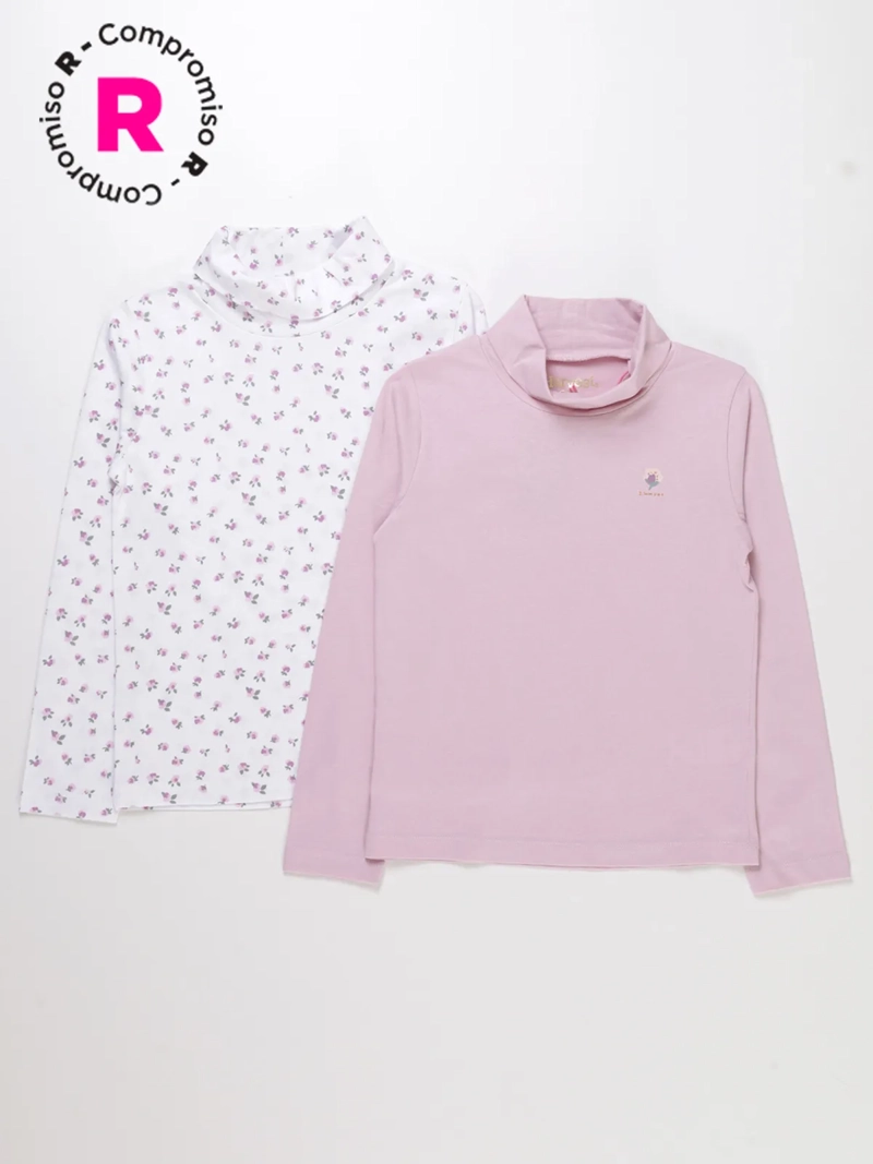 PACK X2 POLERAS NIÑA HARVEST - 1