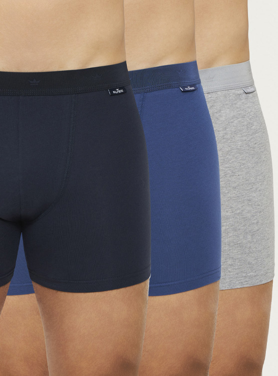 PACK X3 BÓXER HOMBRE PALMERS AZUL