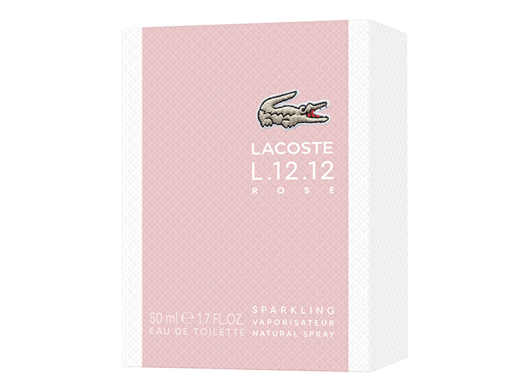 PERFUME LACOSTE L.12.12 ROSE SPARKLING MUJER EDT 50 ML EDICIÓN LIMITADA - 3
