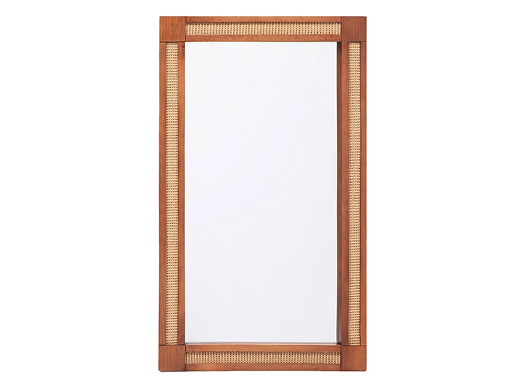 ESPEJO EROOMS SISAL BARCELONA NATURAL CANELA - 1