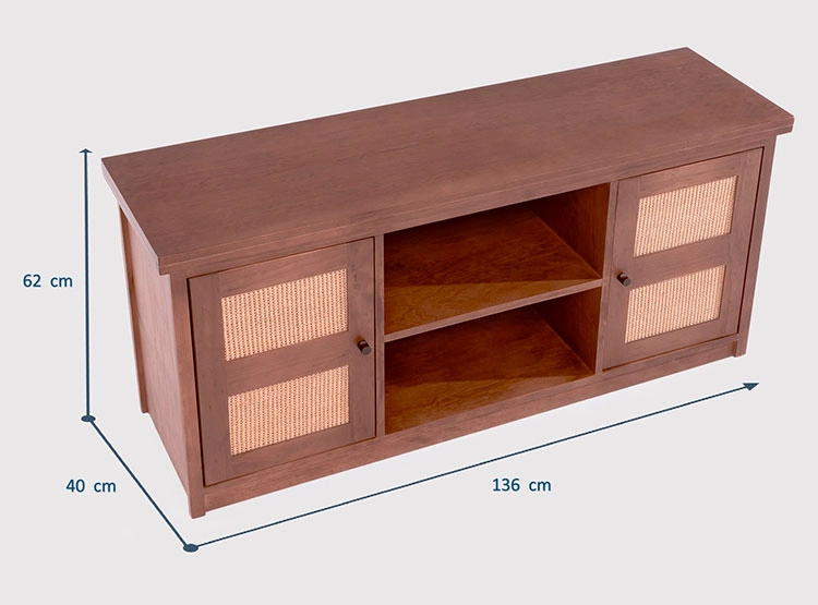 RACK TV EROOMS SISAL BARCELONA CANELA 2P - 5