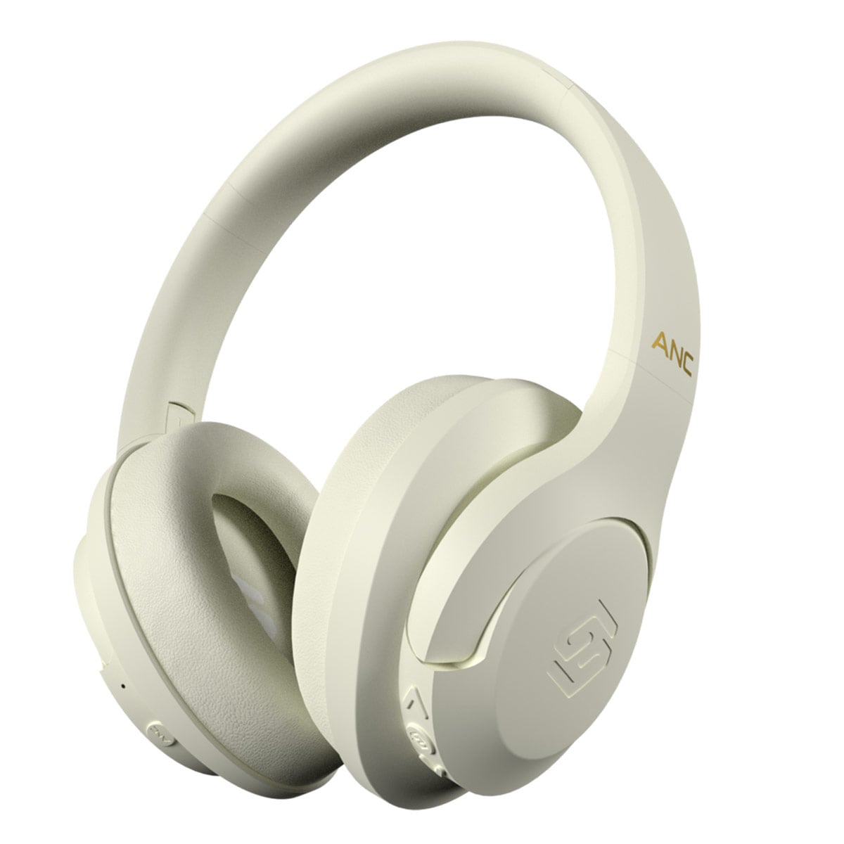AUDÍFONOS SLEVE ON EAR PULSE.ANC CREMA BLUETOOTH - 1