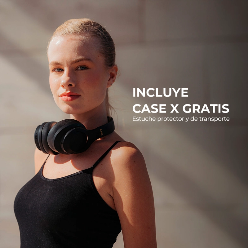AUDÍFONOS SLEVE ON EAR PULSE.ANC LILA BLUETOOTH - 9