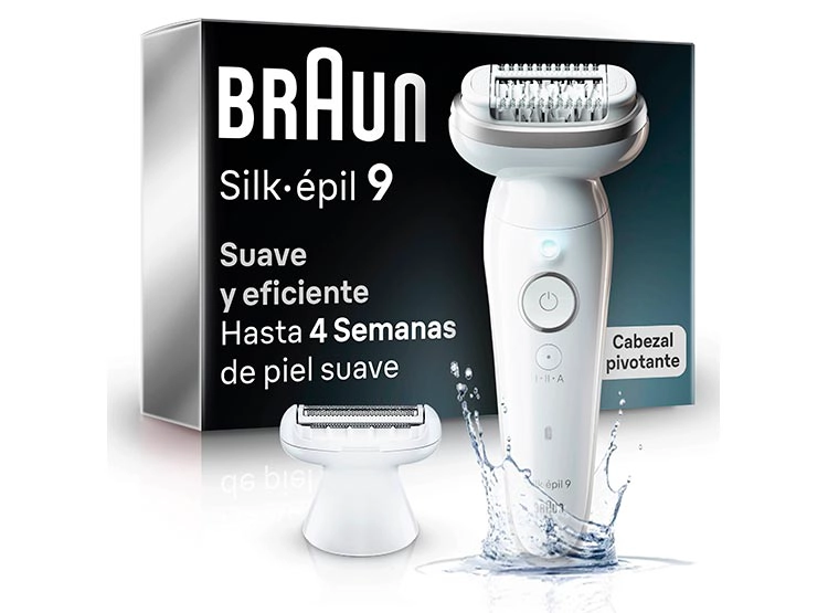 DEPILADORA ELÉCTRICA BRAUN SILK-ÉPIL 9 - 1