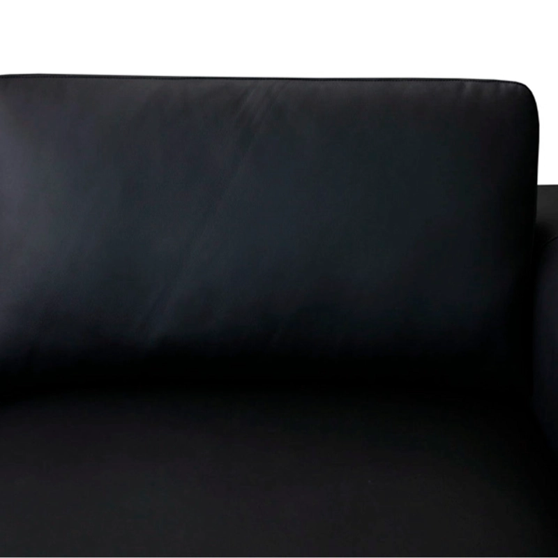 SOFÁ RIPLEY HOME KIKA CUERO 3C NEGRO - 6