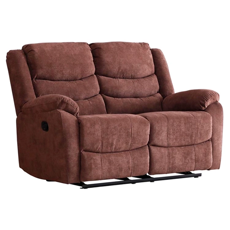 SOFÁ RECLINABLE RIPLEY HOME WOLF 2C CAFÉ - 3