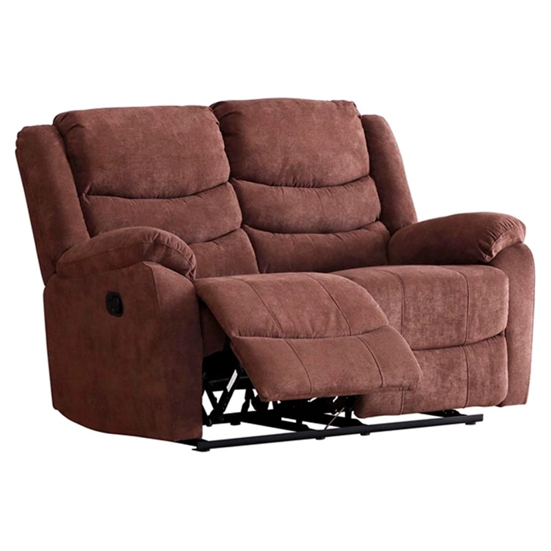 SOFÁ RECLINABLE RIPLEY HOME WOLF 2C CAFÉ - 4