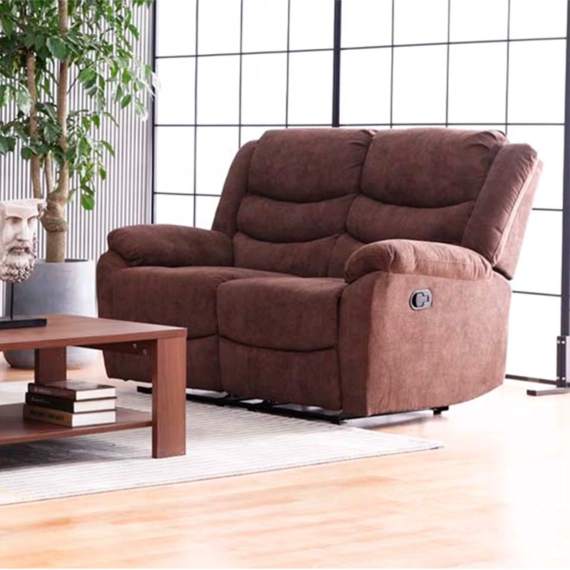 SOFÁ RECLINABLE RIPLEY HOME WOLF 2C CAFÉ - 7