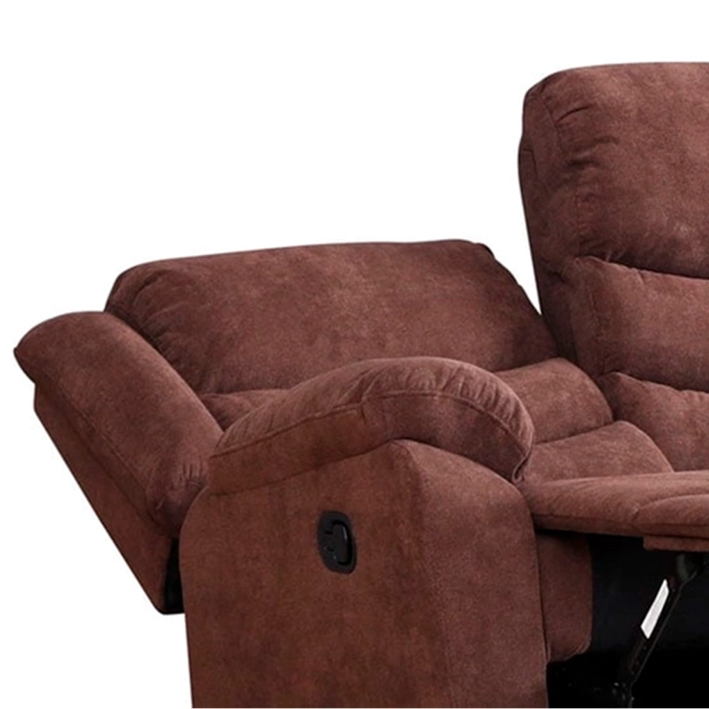 SOFÁ RECLINABLE RIPLEY HOME WOLF 3C CAFÉ - 6