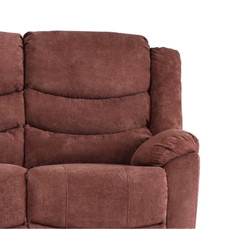 SOFÁ RECLINABLE RIPLEY HOME WOLF 3C CAFÉ - 7
