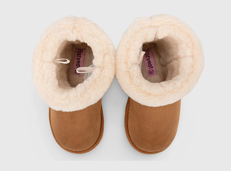 BOTAS NIÑA HARVEST CAMEL TAORA - 4