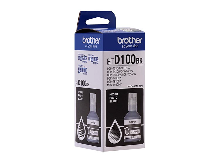 TINTA PARA IMPRESORA BROTHER BTD100BK NEGRO - 4