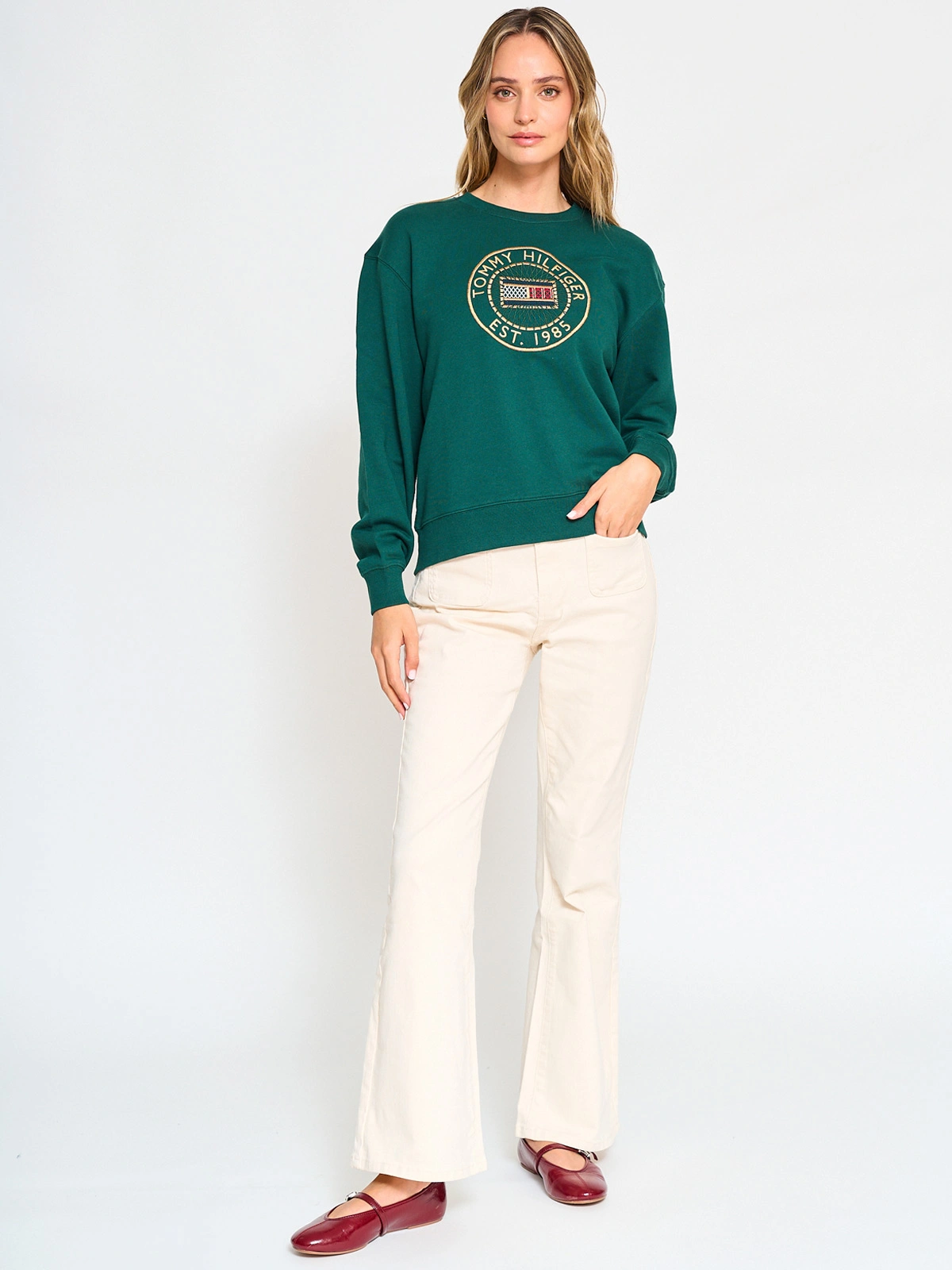 POLERÓN MANGA LARGA ALGODÓN MUJER TOMMY HILFIGER - 4