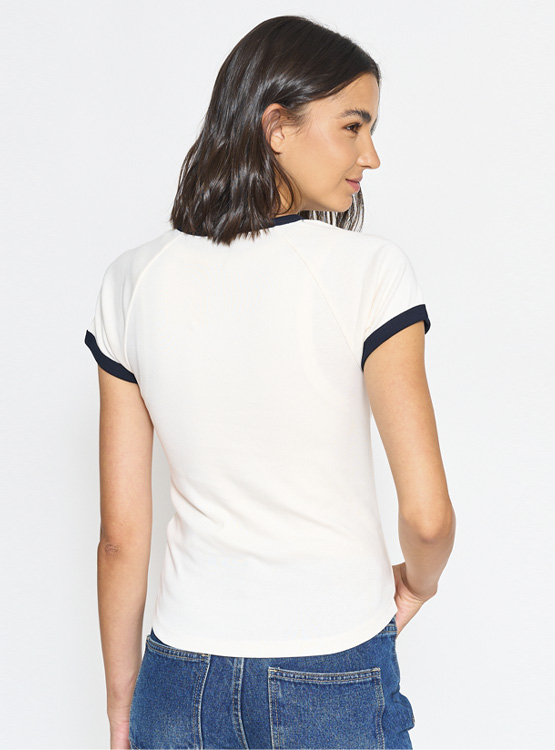 POLERA MANGA CORTA ALGODÓN MUJER TOMMY HILFIGER - 2