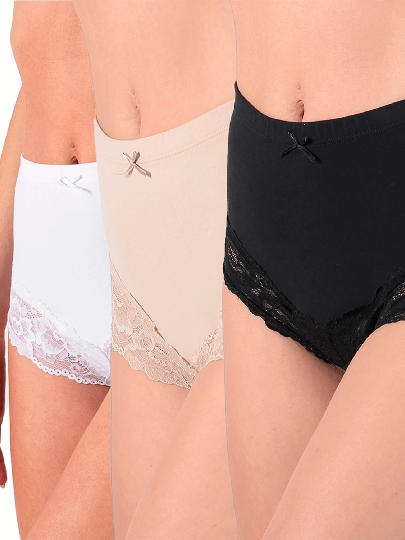 CALZÓN KAYSER PACK X3 ALGODÓN PANTALETA - 1