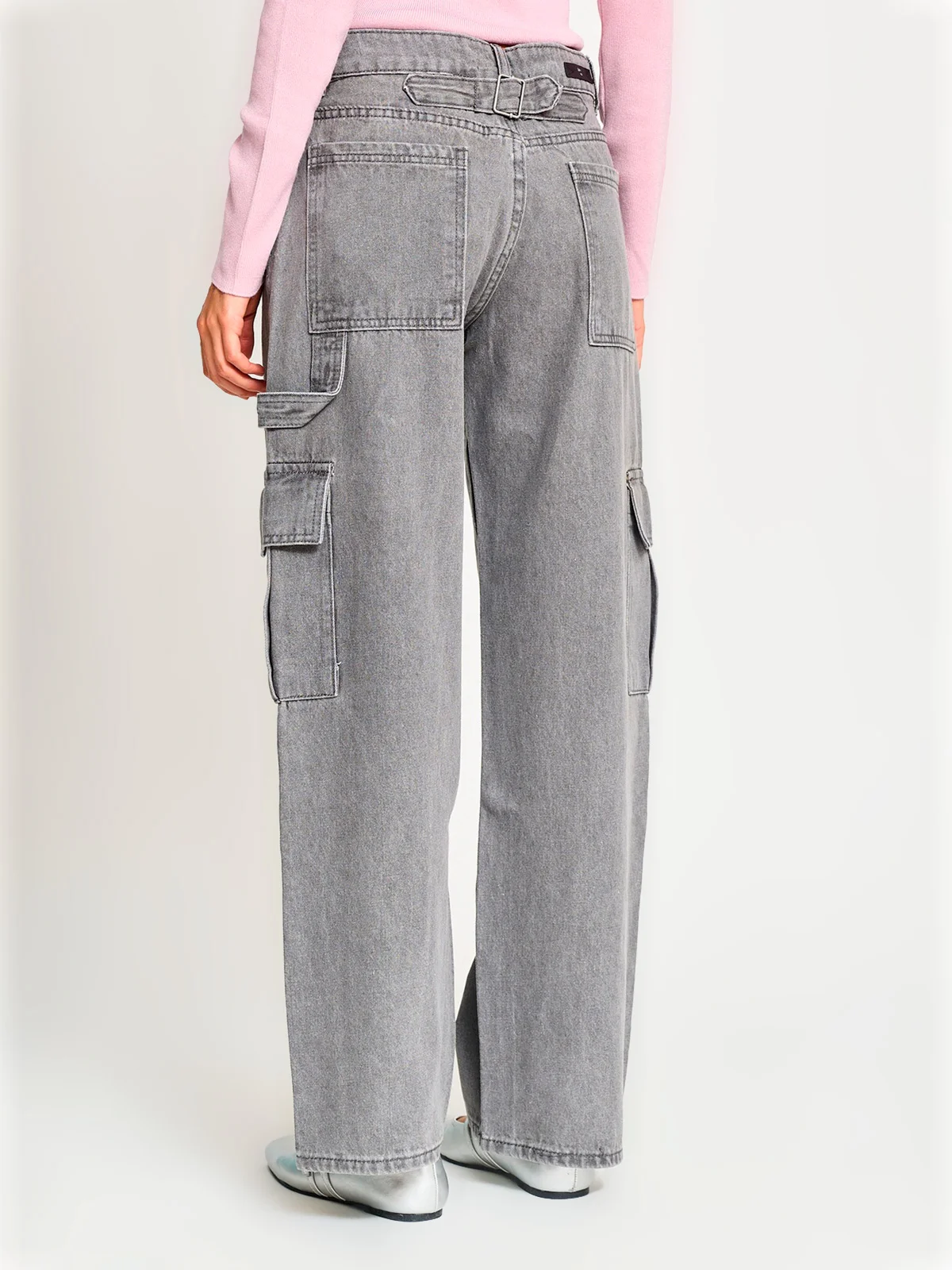 PANTALÓN ALGODÓN MUJER INDEX CARGO - 3
