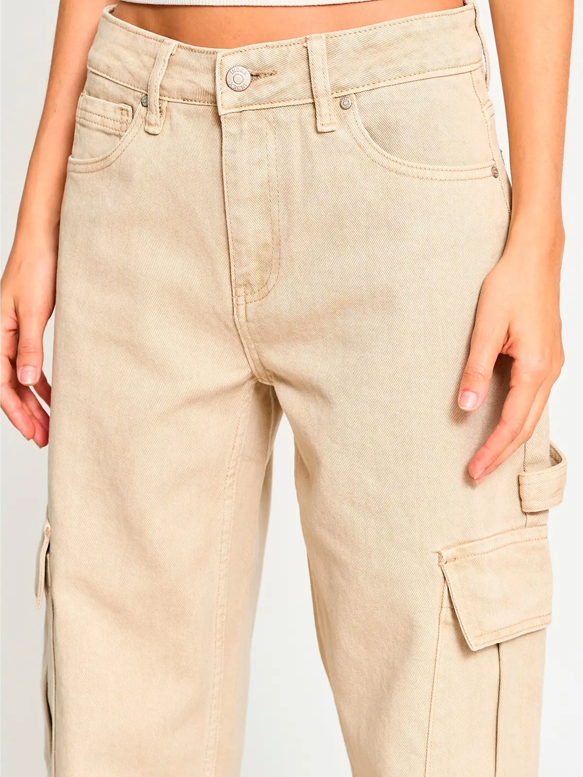 PANTALÓN ALGODÓN MUJER INDEX CARGO - 4