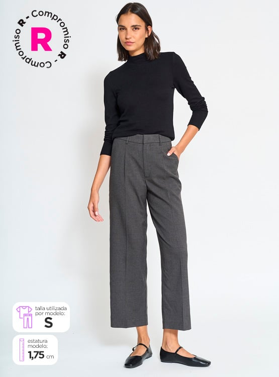 PANTALÓN RECTO MUJER MARQUIS - 1