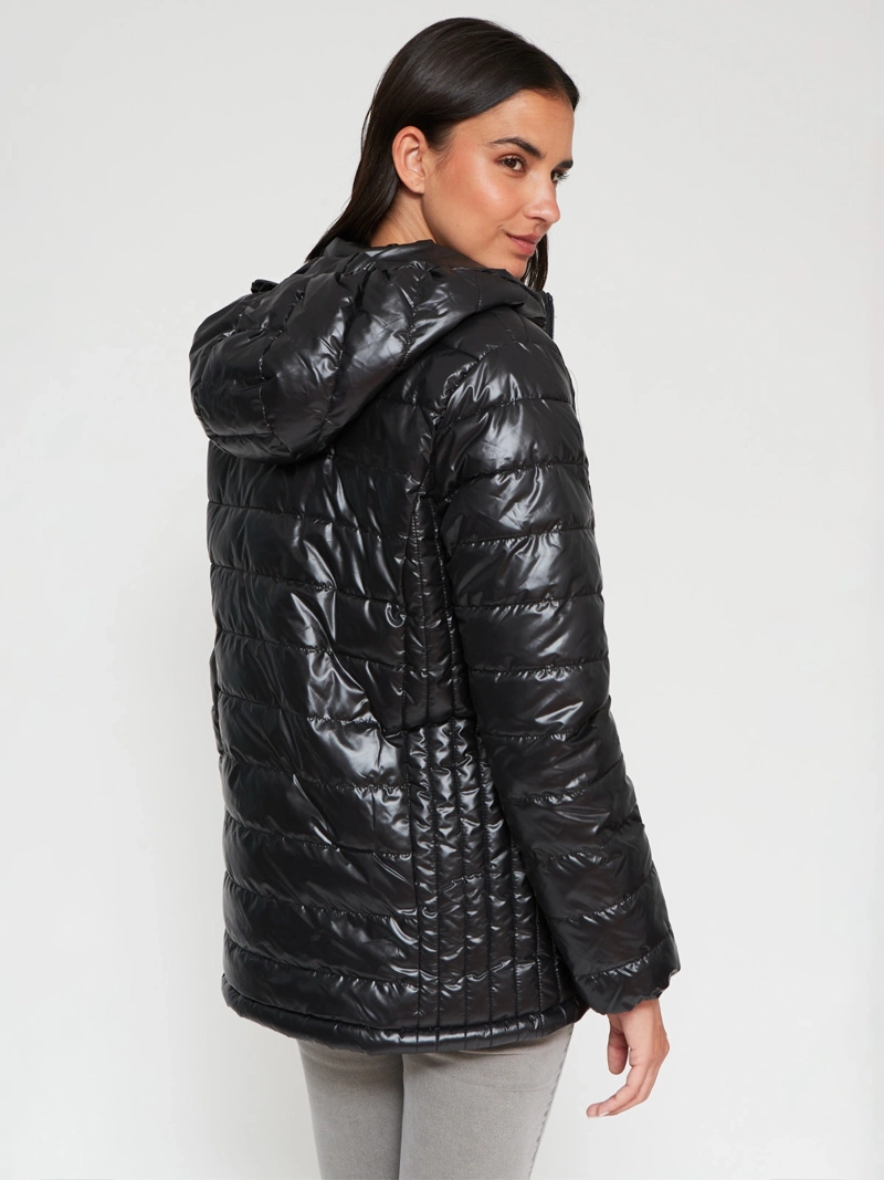 PARKA MUJER AZIZ CORTA GORRO DESMONTABLE - 2