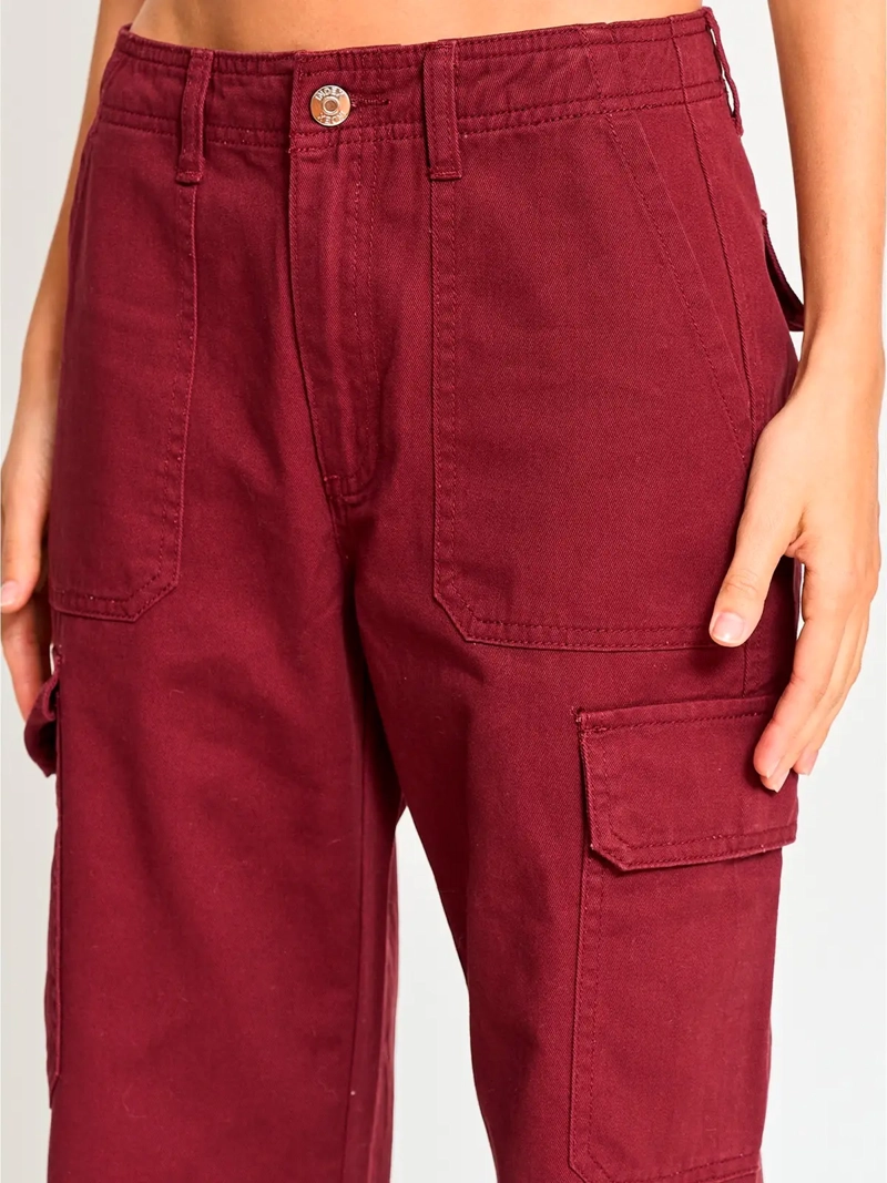 PANTALÓN ALGODÓN MUJER INDEX CARGO - 4