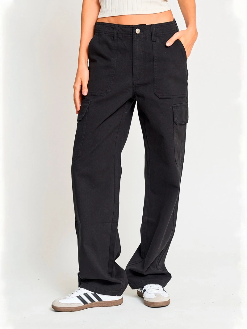 PANTALÓN ALGODÓN MUJER INDEX CARGO - 2