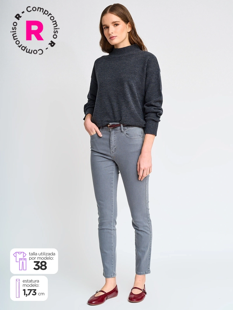 JEANS MUJER MARQUIS SKINNY ALGODÓN  - 1
