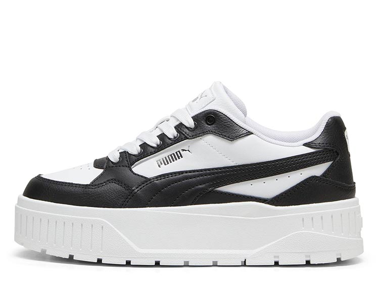 ZAPATILLAS MUJER PUMA CASUAL BLANCO KARMEN II IDOL CUERO - 3