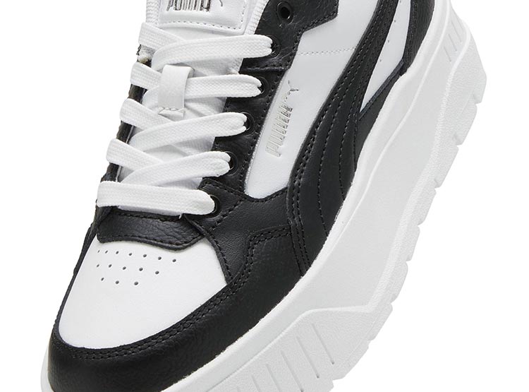 ZAPATILLAS MUJER PUMA CASUAL BLANCO KARMEN II IDOL CUERO - 6