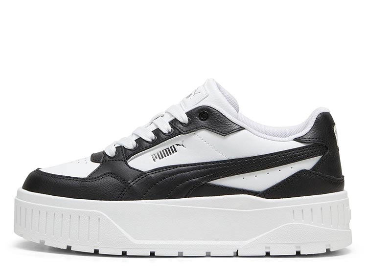 ZAPATILLAS MUJER PUMA CASUAL BLANCO KARMEN II IDOL CUERO - 3