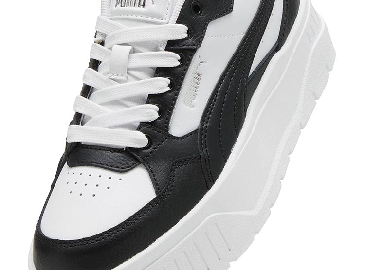 ZAPATILLAS MUJER PUMA CASUAL BLANCO KARMEN II IDOL CUERO - 6