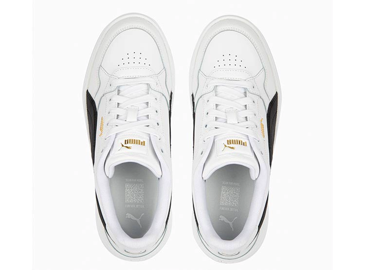 ZAPATILLAS MUJER PUMA CASUAL BLANCO KARMEN II IDOL CUERO - 5