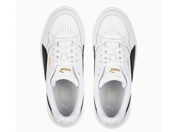 ZAPATILLAS MUJER PUMA CASUAL BLANCO KARMEN II IDOL CUERO - 5
