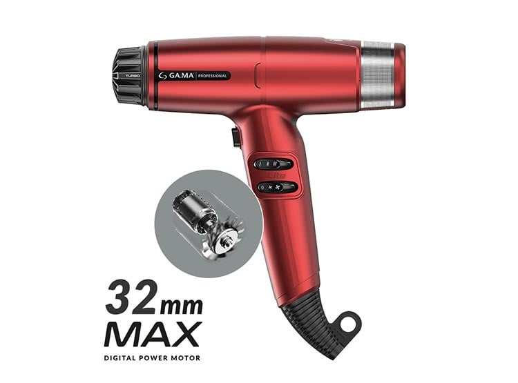 SECADOR DE PELO GAMA IQ LITE MAX ROJO - 2