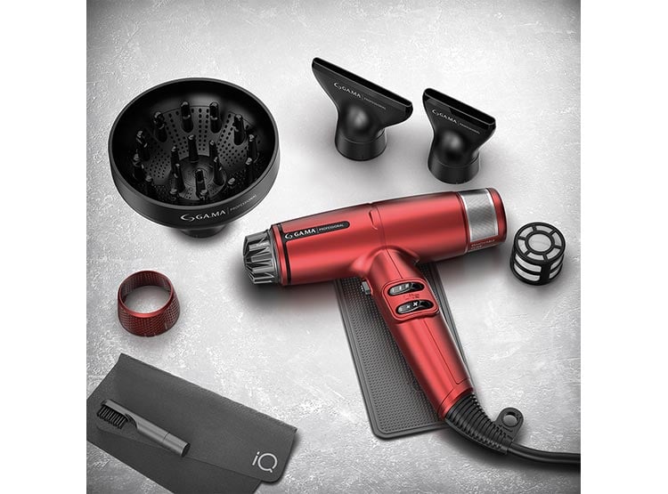 SECADOR DE PELO GAMA IQ LITE MAX ROJO - 7