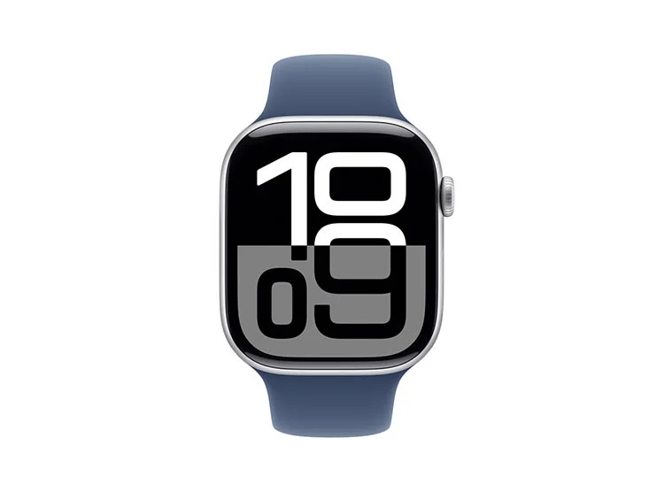 APPLE WATCH SERIE 10 46MM PLATA ALUMINIO CORREA DEPORTIVA M/L - 2