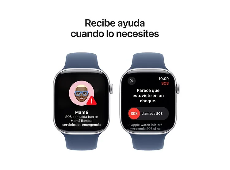 APPLE WATCH SERIE 10 46MM PLATA ALUMINIO CORREA DEPORTIVA M/L - 6