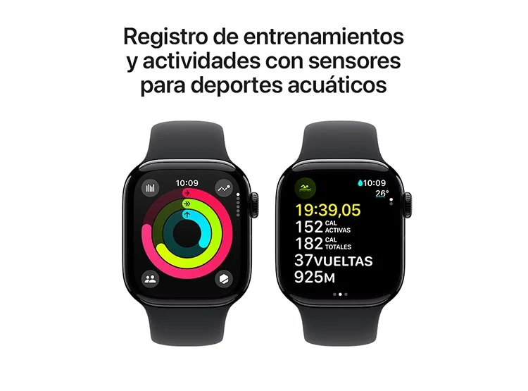 Apple Watch Series 10 42mm Negro Azabache, foto 4