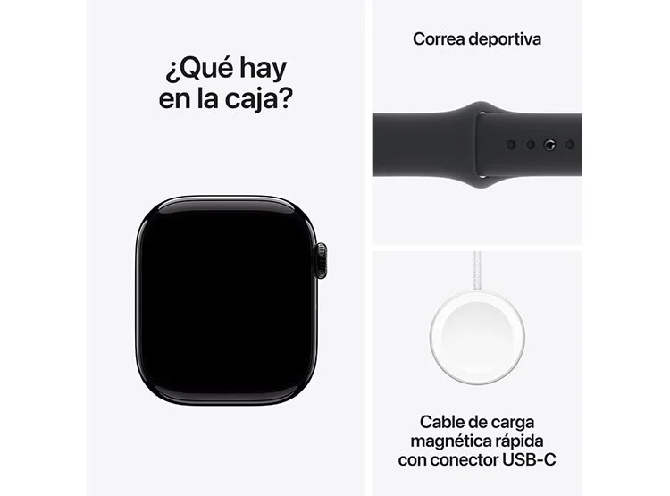 Apple Watch Series 10 42mm Negro Azabache, foto 9